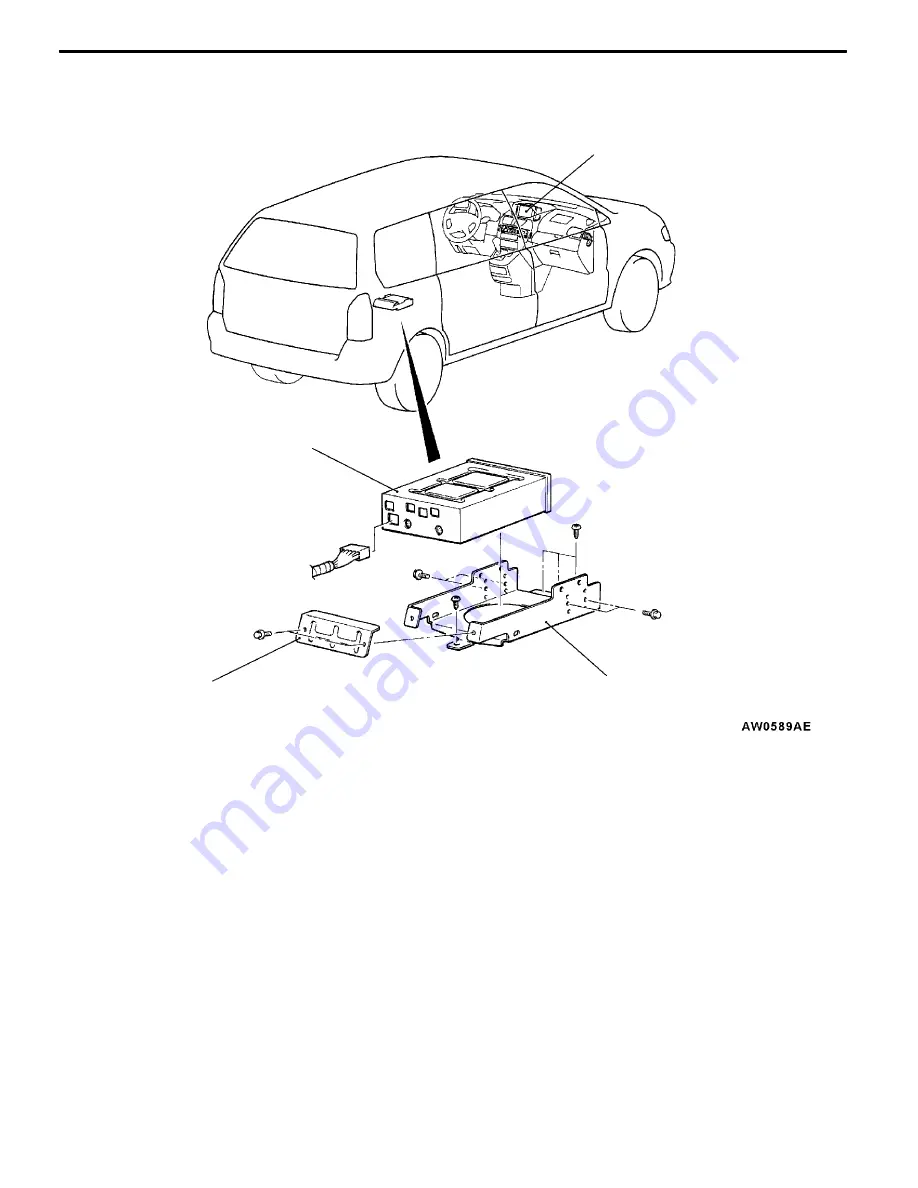 Mitsubishi MOTORS Space Runner 1998 Workshop Manual Download Page 1120