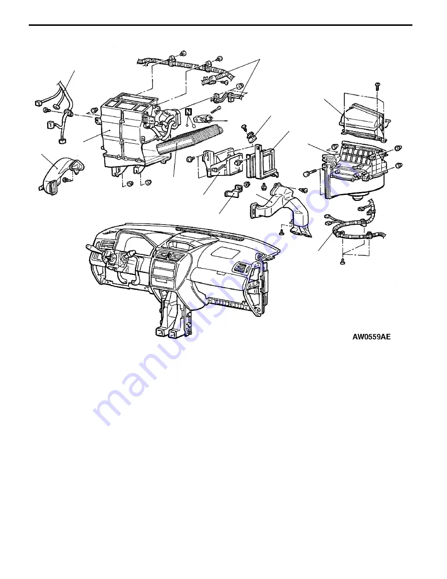 Mitsubishi MOTORS Space Runner 1998 Workshop Manual Download Page 1149