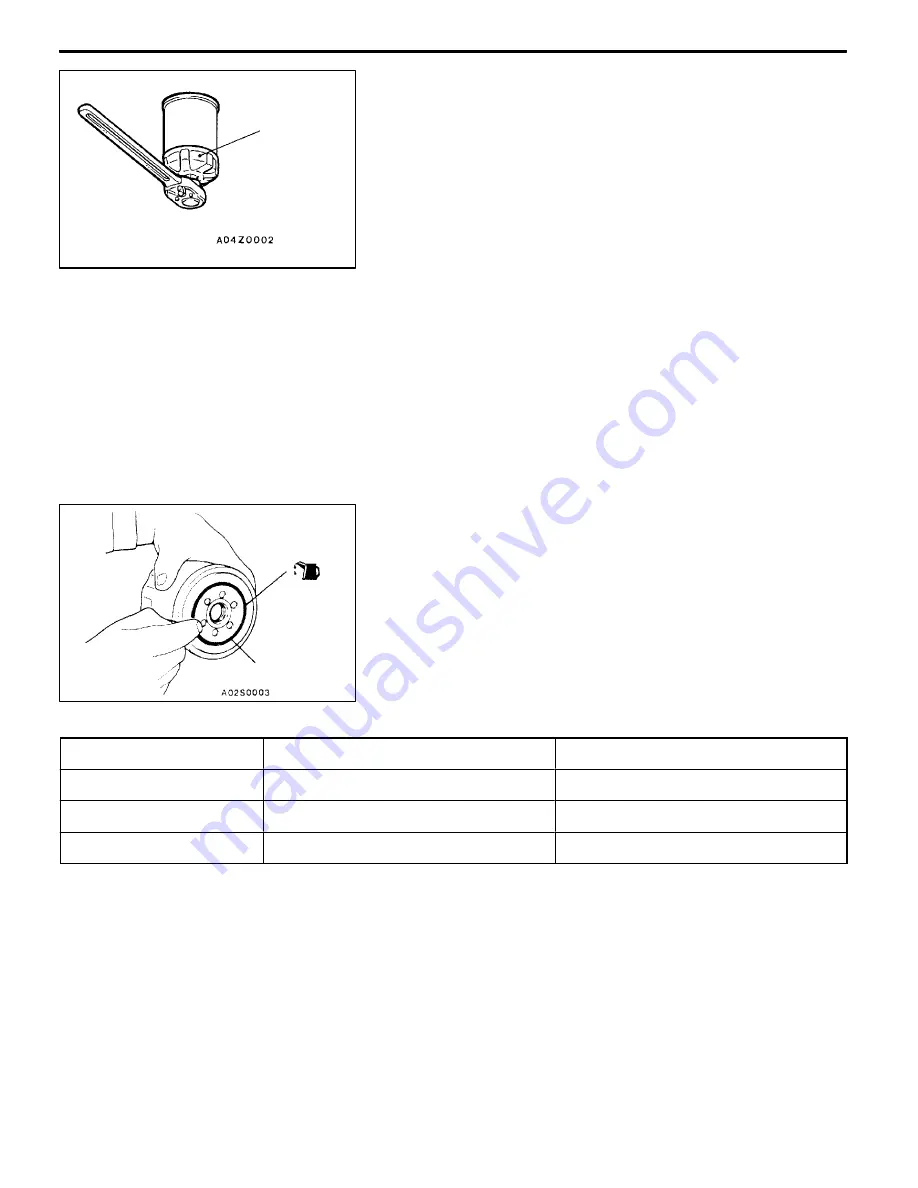 Mitsubishi MOTORS Space Runner 1998 Workshop Manual Download Page 115