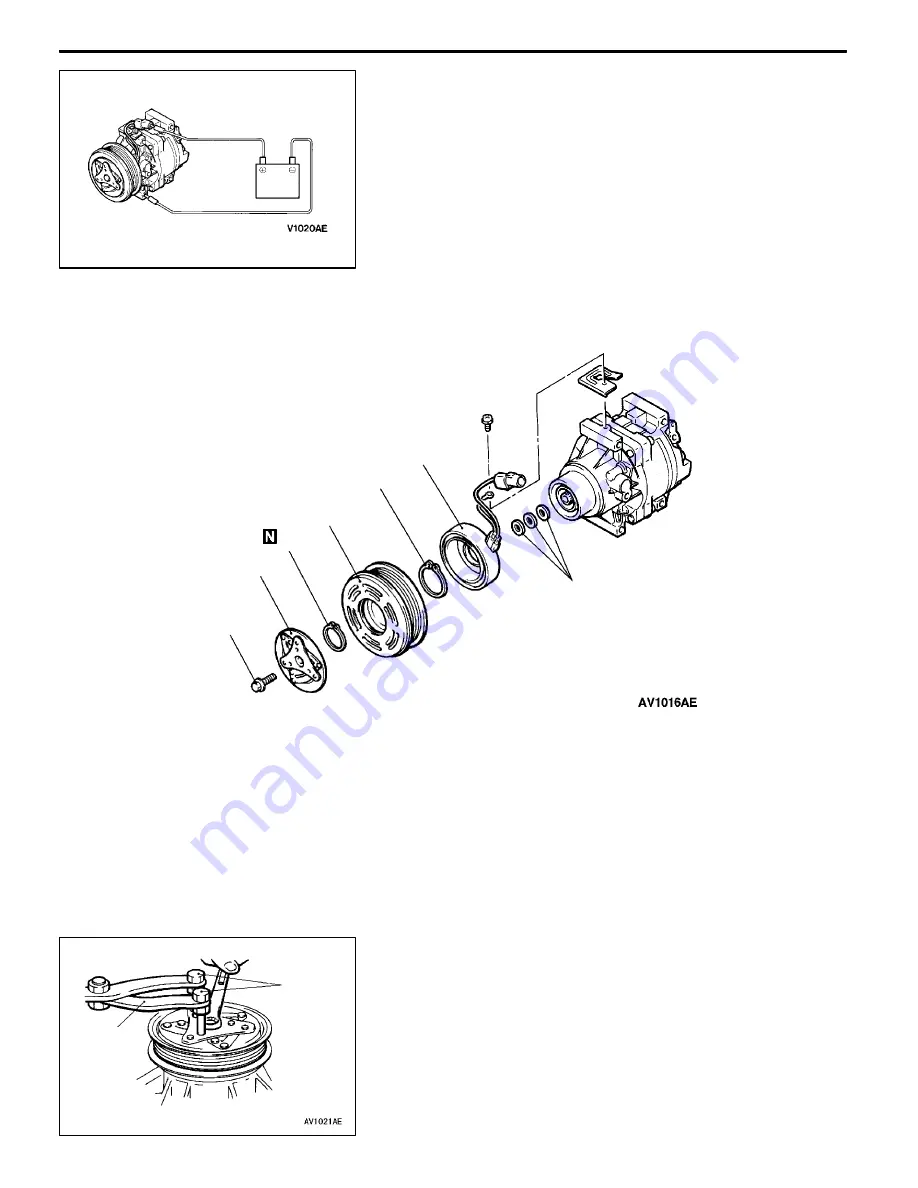 Mitsubishi MOTORS Space Runner 1998 Скачать руководство пользователя страница 1155