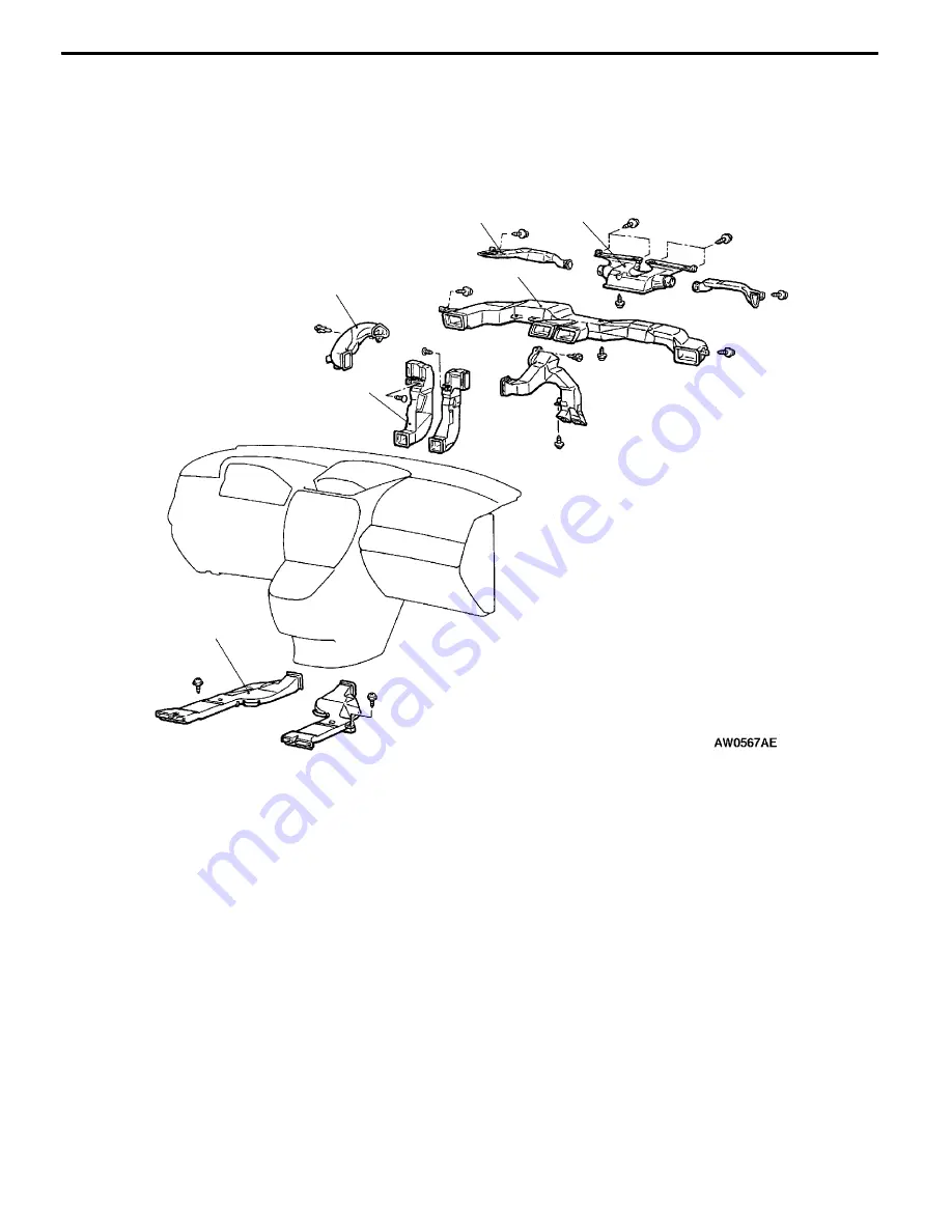 Mitsubishi MOTORS Space Runner 1998 Workshop Manual Download Page 1162