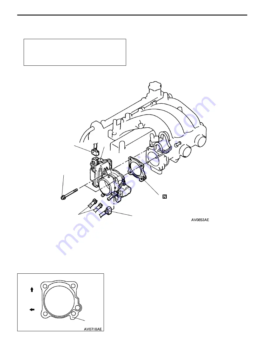 Mitsubishi MOTORS Space Runner 1998 Workshop Manual Download Page 238