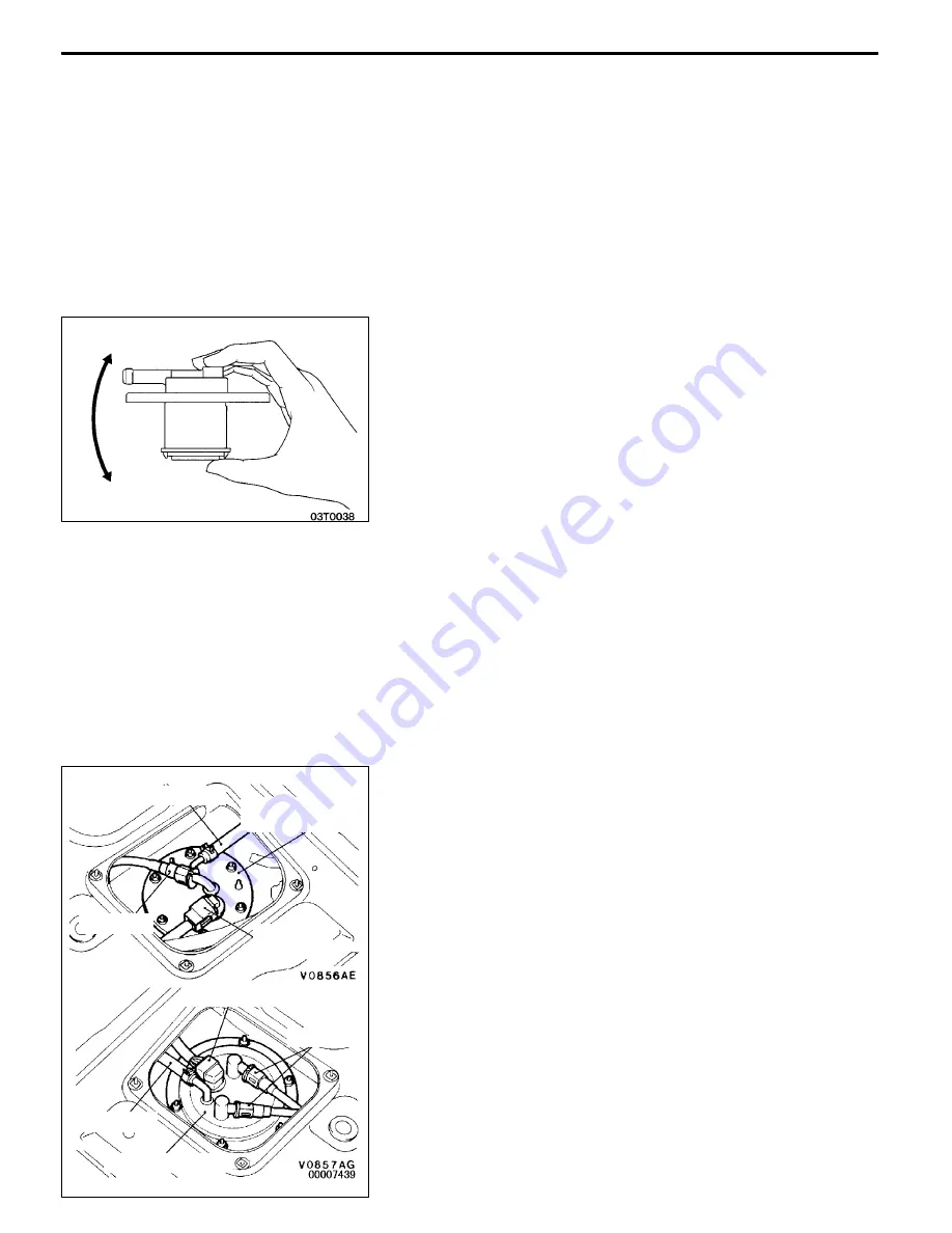 Mitsubishi MOTORS Space Runner 1998 Workshop Manual Download Page 358