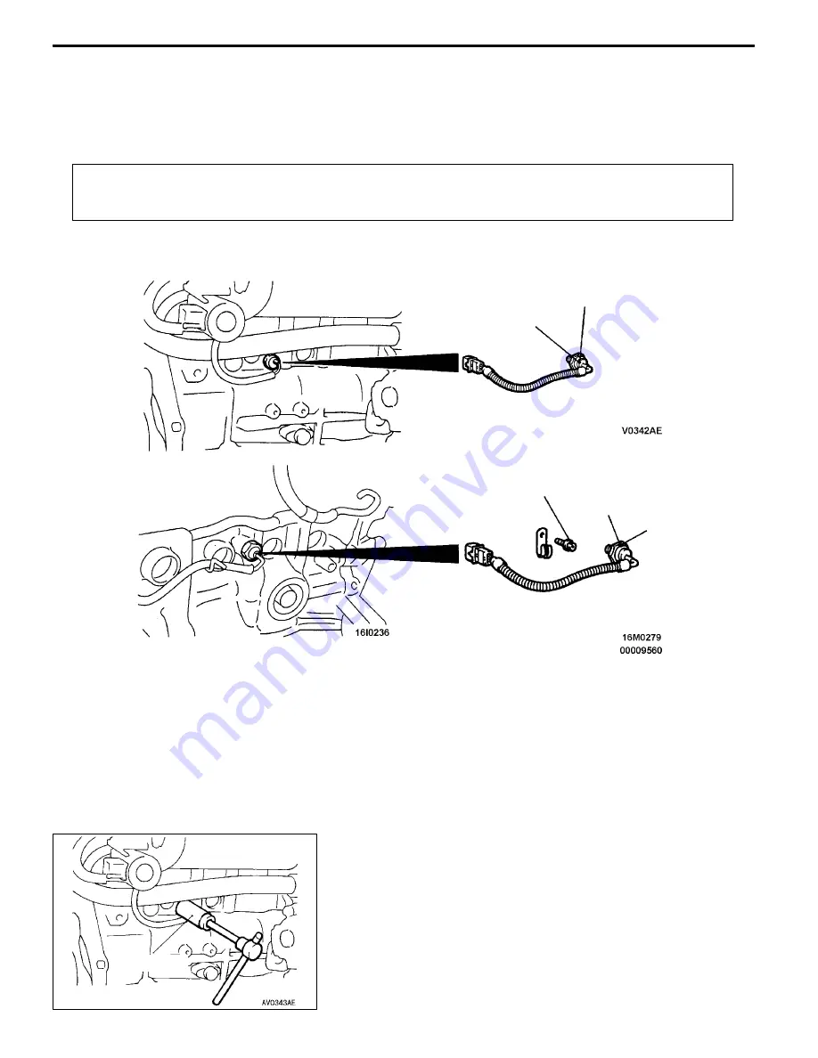 Mitsubishi MOTORS Space Runner 1998 Workshop Manual Download Page 417