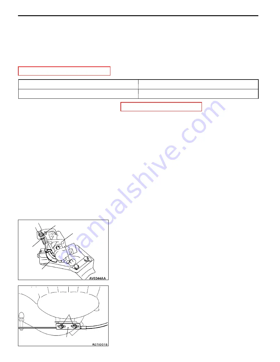 Mitsubishi MOTORS Space Runner 1998 Workshop Manual Download Page 420