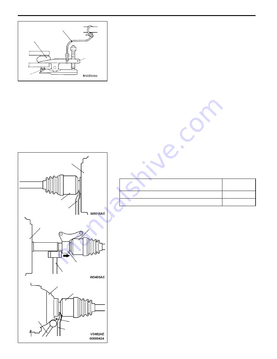 Mitsubishi MOTORS Space Runner 1998 Workshop Manual Download Page 456