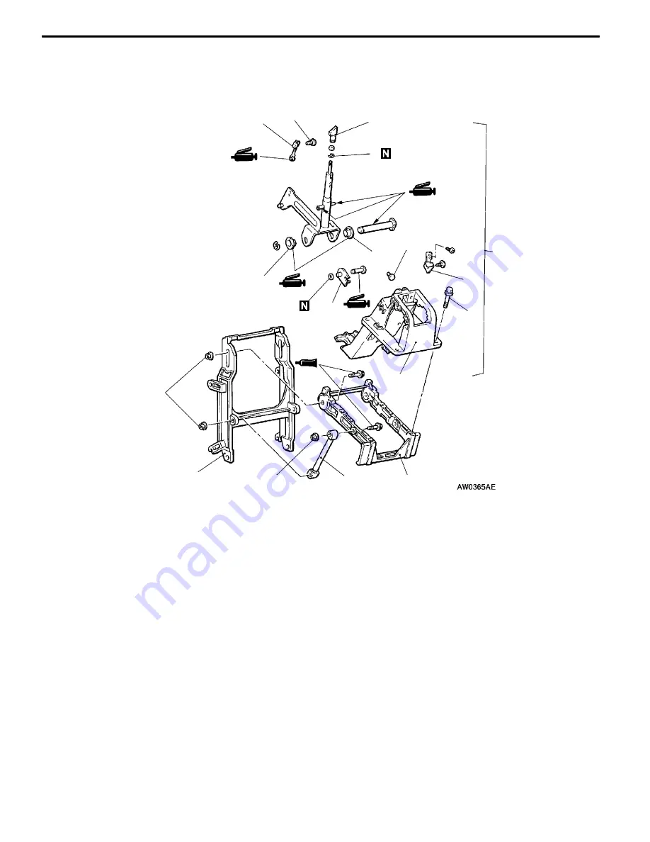 Mitsubishi MOTORS Space Runner 1998 Workshop Manual Download Page 525