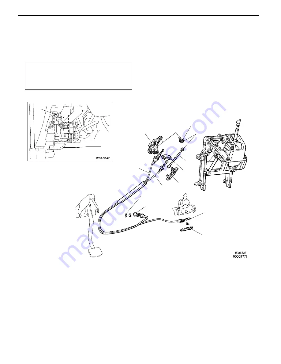 Mitsubishi MOTORS Space Runner 1998 Workshop Manual Download Page 526