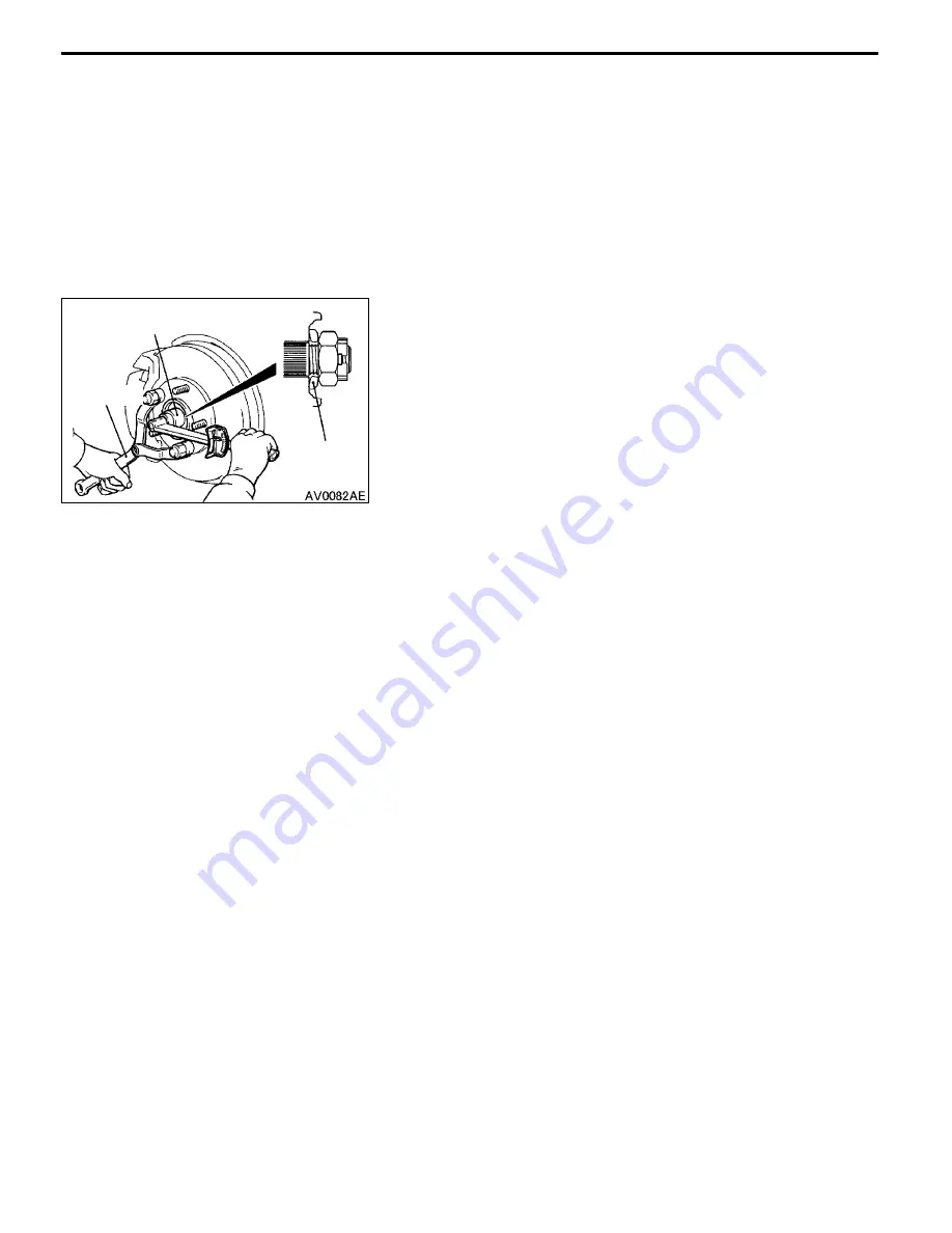 Mitsubishi MOTORS Space Runner 1998 Workshop Manual Download Page 558