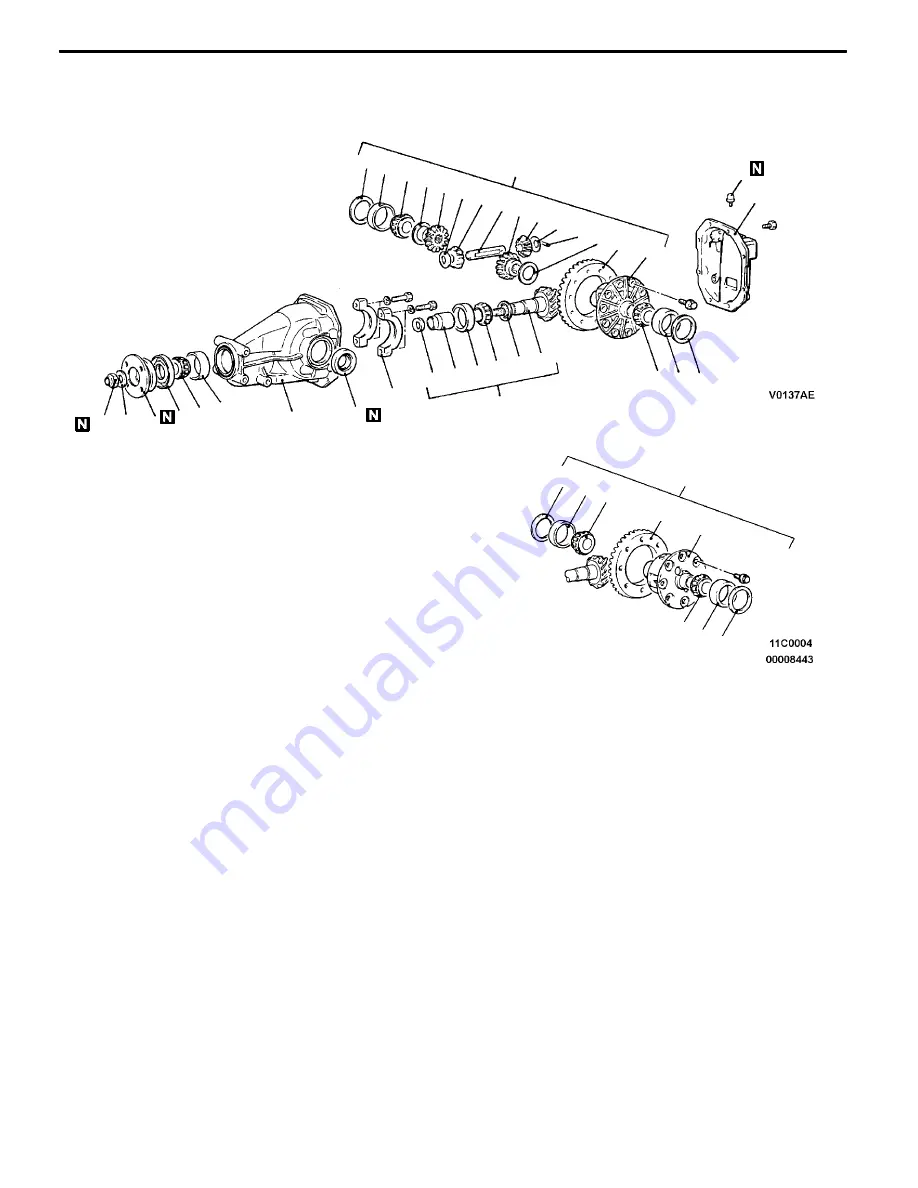 Mitsubishi MOTORS Space Runner 1998 Workshop Manual Download Page 594