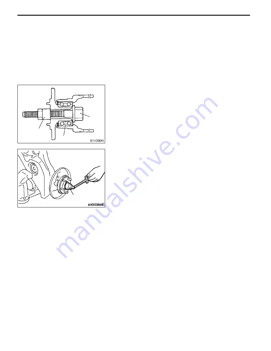 Mitsubishi MOTORS Space Runner 1998 Workshop Manual Download Page 654