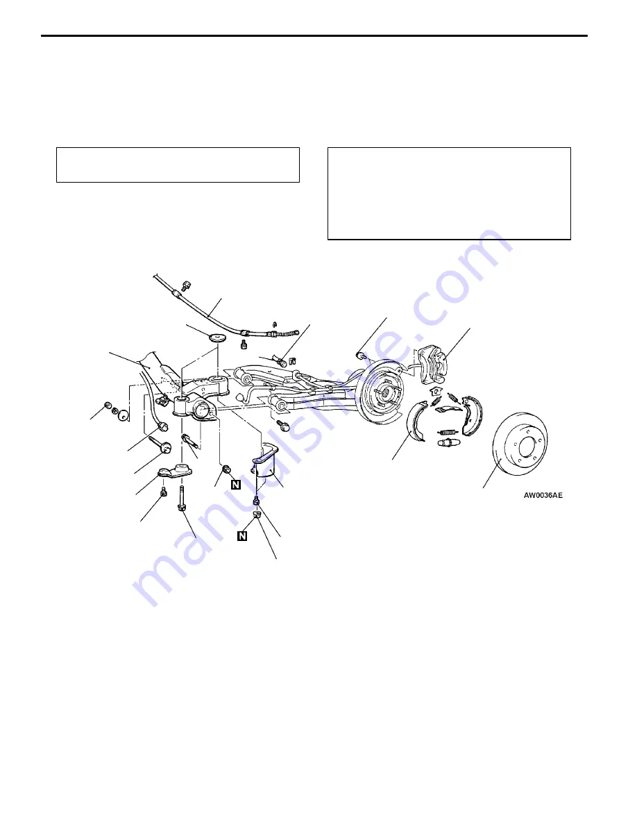 Mitsubishi MOTORS Space Runner 1998 Workshop Manual Download Page 655