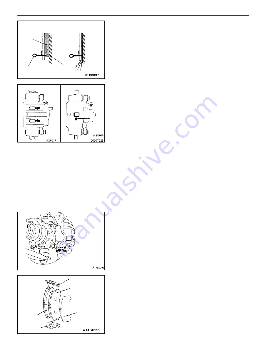 Mitsubishi MOTORS Space Runner 1998 Workshop Manual Download Page 673