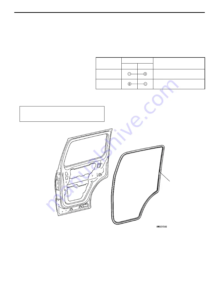 Mitsubishi MOTORS Space Runner 1998 Workshop Manual Download Page 833