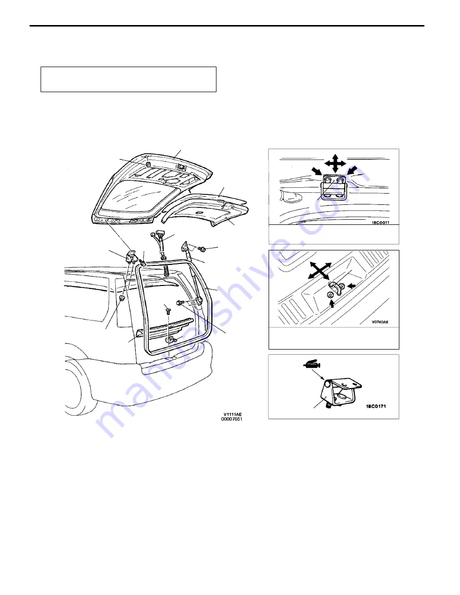 Mitsubishi MOTORS Space Runner 1998 Workshop Manual Download Page 836