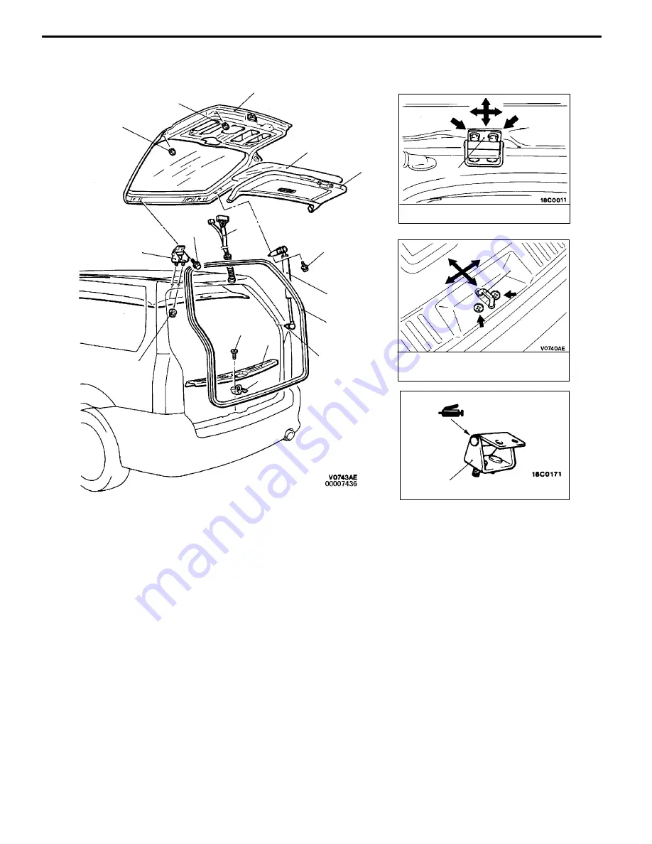 Mitsubishi MOTORS Space Runner 1998 Workshop Manual Download Page 837