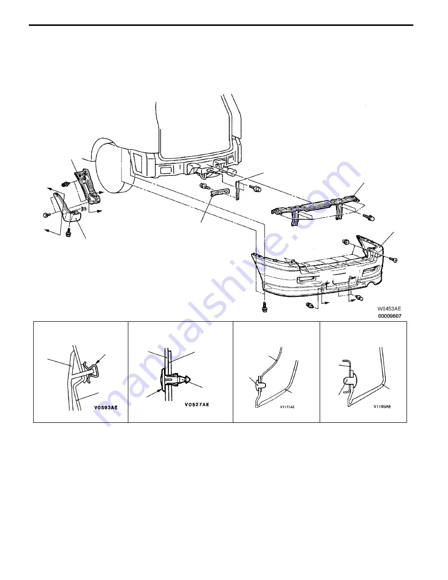 Mitsubishi MOTORS Space Runner 1998 Workshop Manual Download Page 866