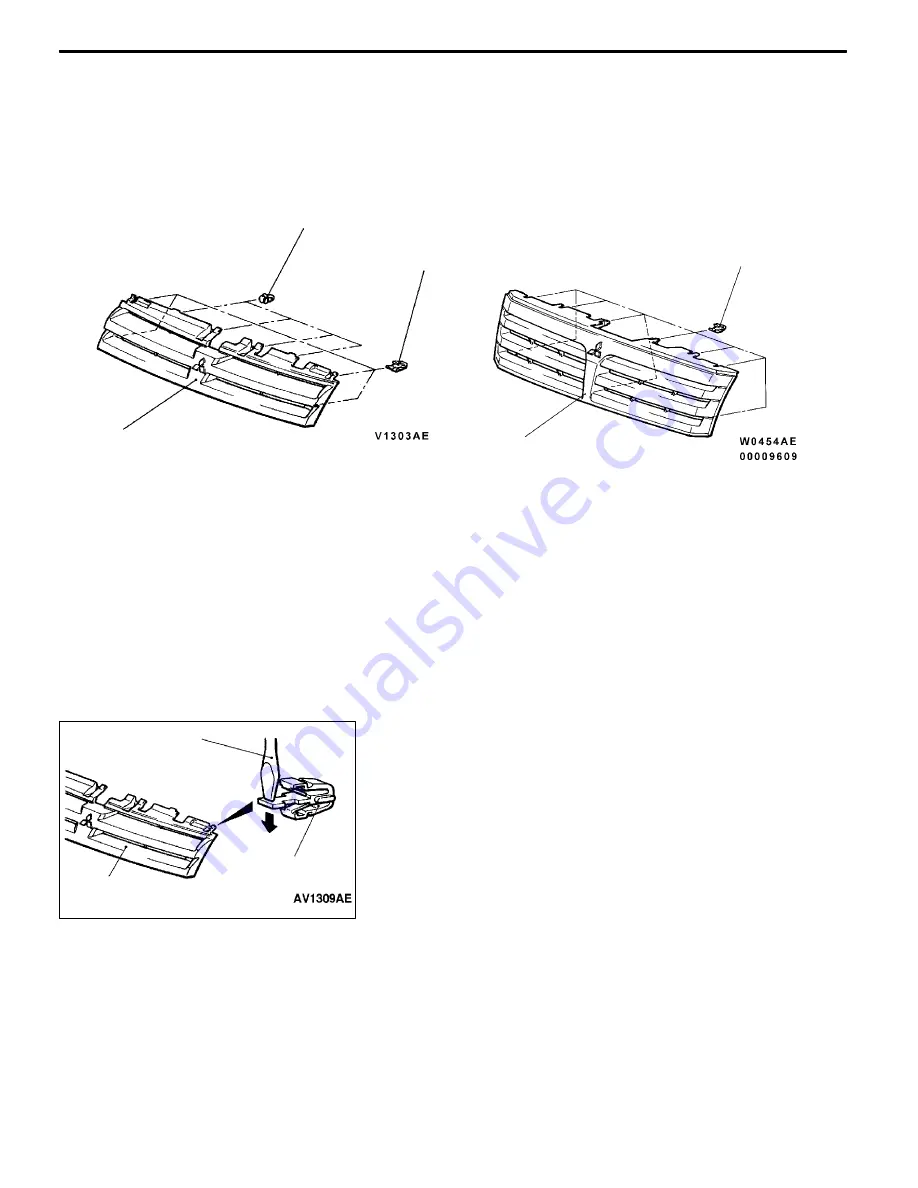 Mitsubishi MOTORS Space Runner 1998 Workshop Manual Download Page 870