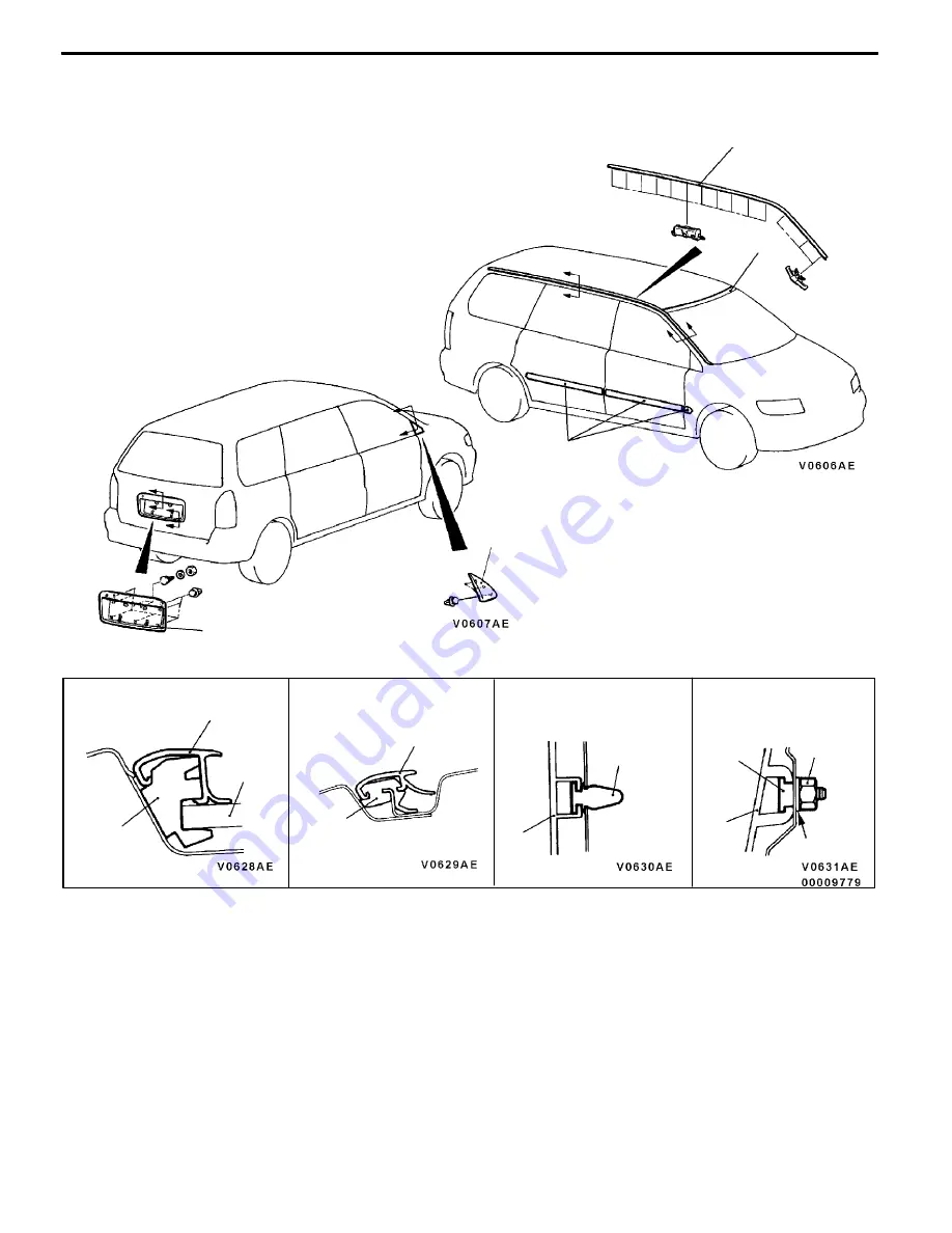 Mitsubishi MOTORS Space Runner 1998 Workshop Manual Download Page 874