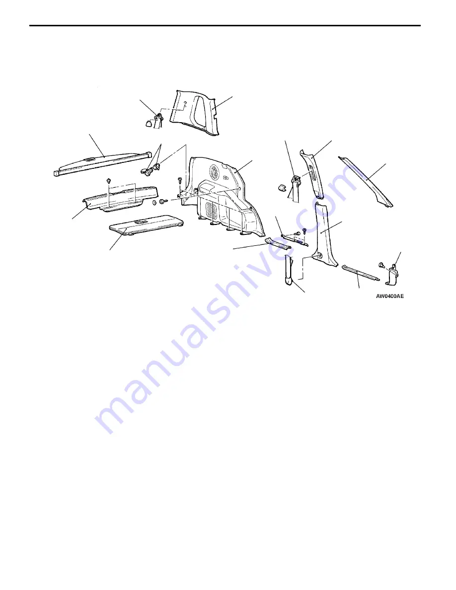 Mitsubishi MOTORS Space Runner 1998 Workshop Manual Download Page 925