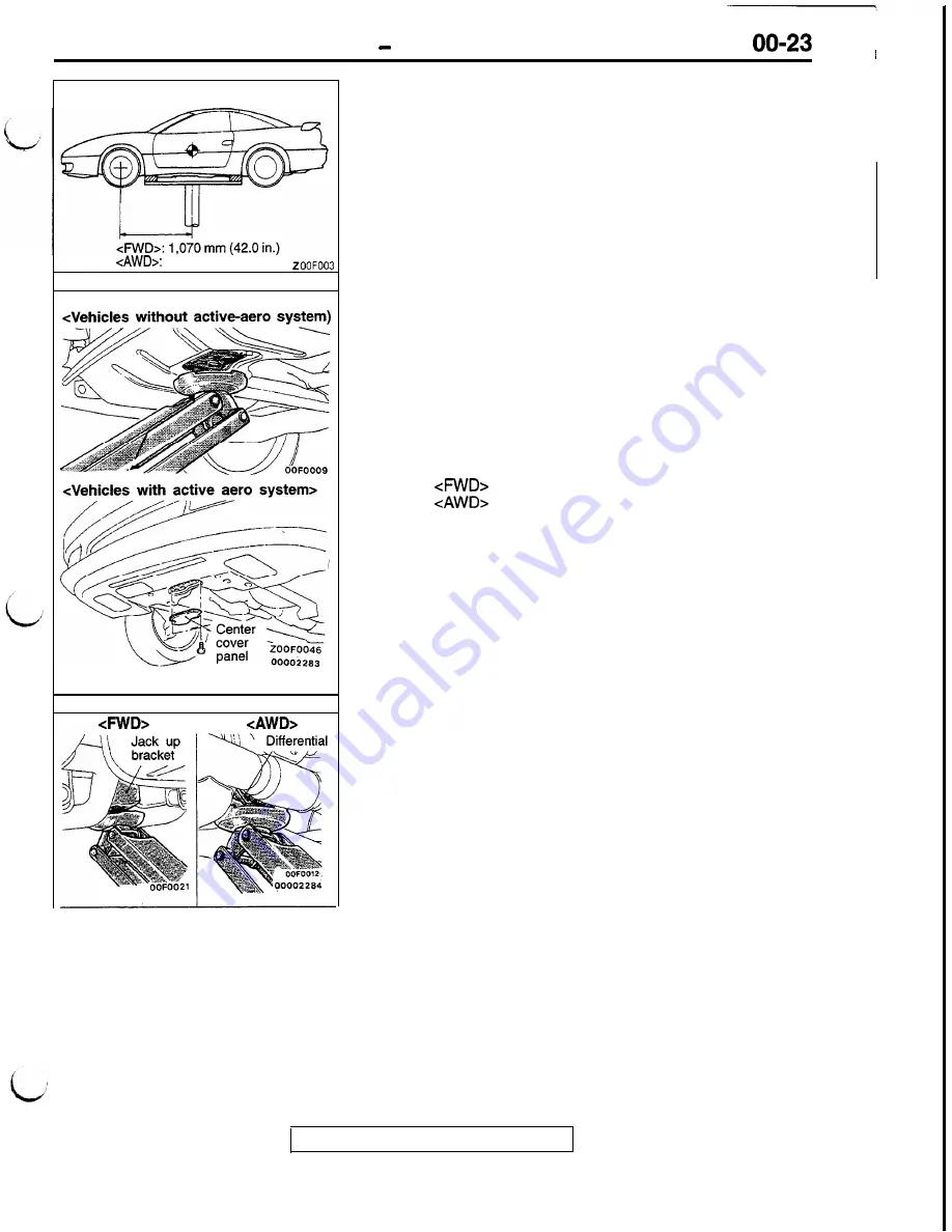 Mitsubishi 1992 3000GT Service Manual Download Page 27