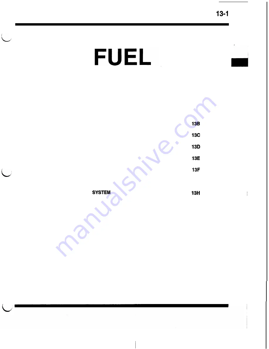 Mitsubishi 1992 3000GT Service Manual Download Page 103