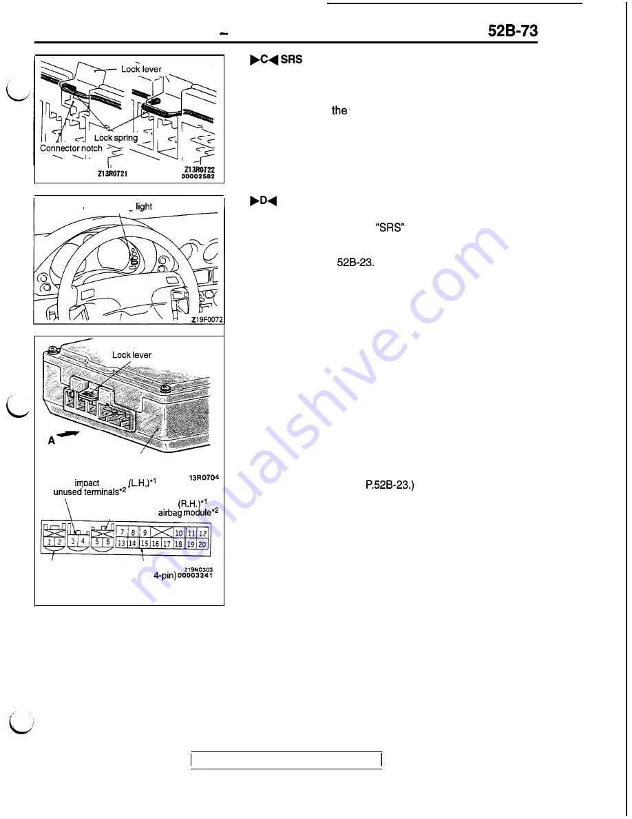 Mitsubishi 1992 3000GT Service Manual Download Page 1205