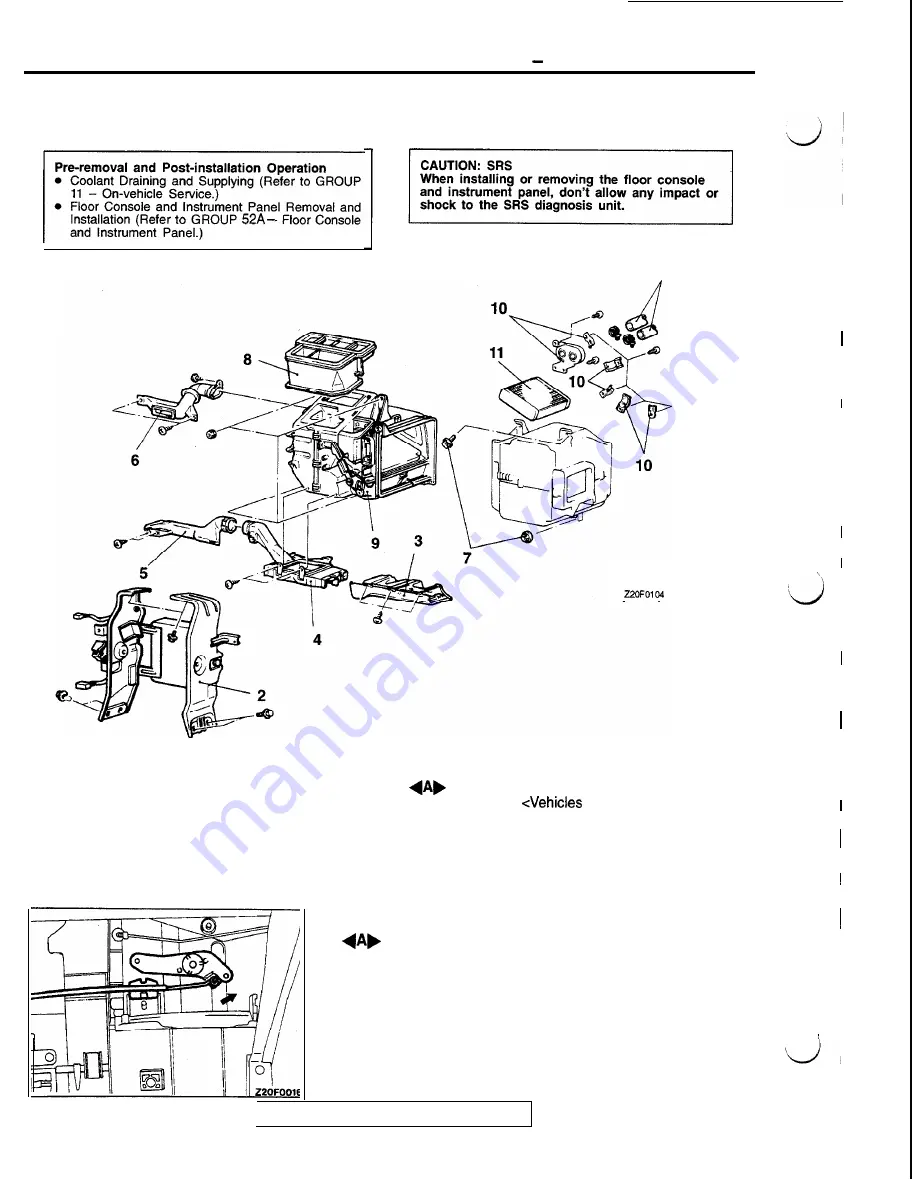 Mitsubishi 1992 3000GT Service Manual Download Page 1254