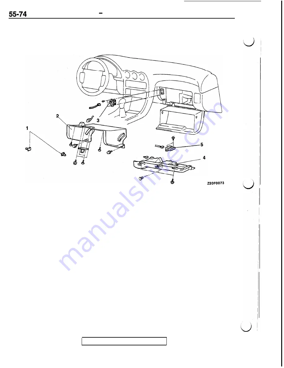 Mitsubishi 1992 3000GT Service Manual Download Page 1294