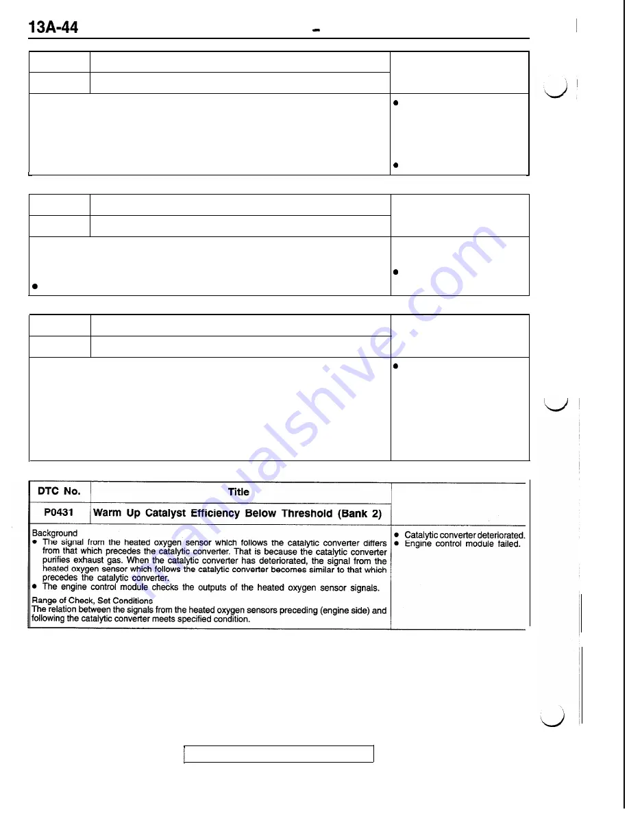 Mitsubishi 1992 3000GT Service Manual Download Page 148