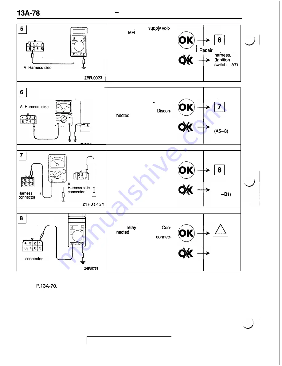 Mitsubishi 1992 3000GT Service Manual Download Page 182