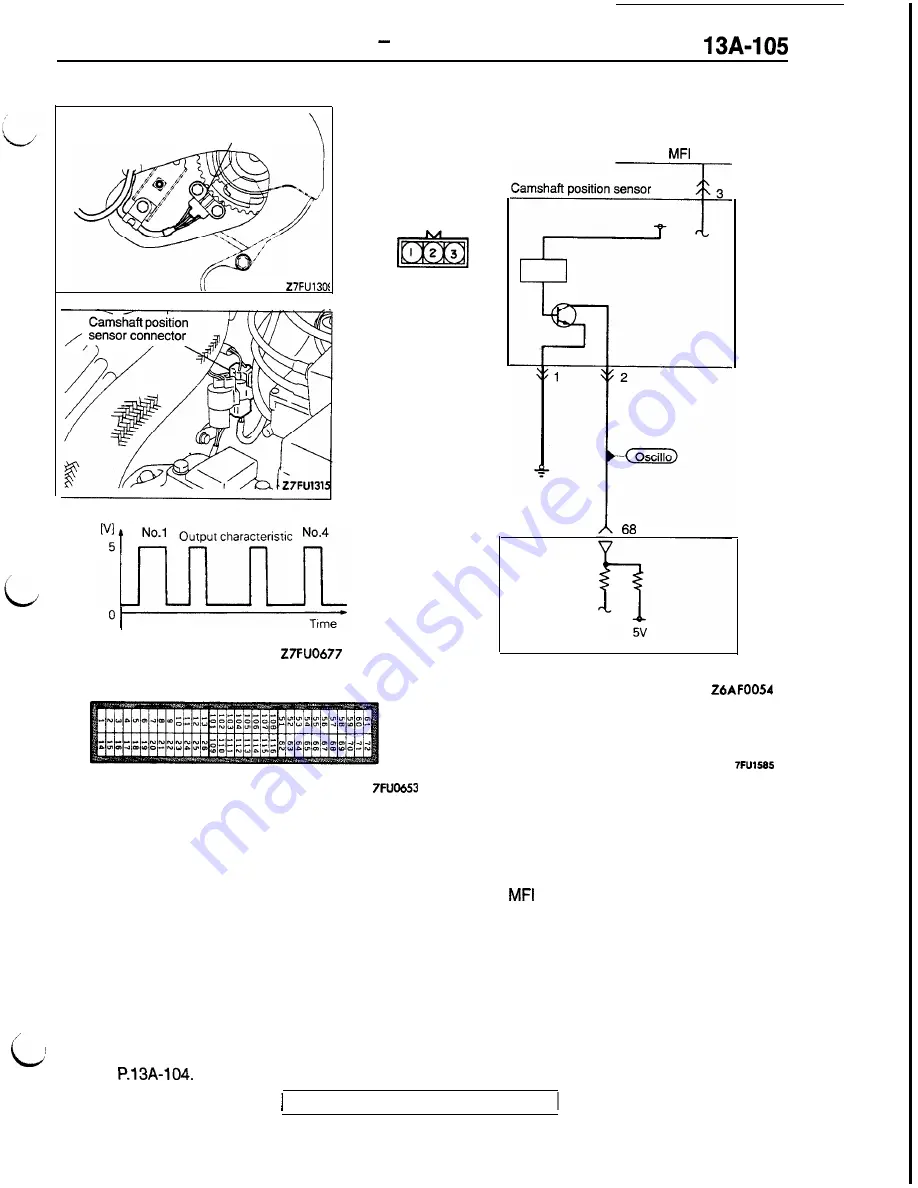 Mitsubishi 1992 3000GT Service Manual Download Page 209