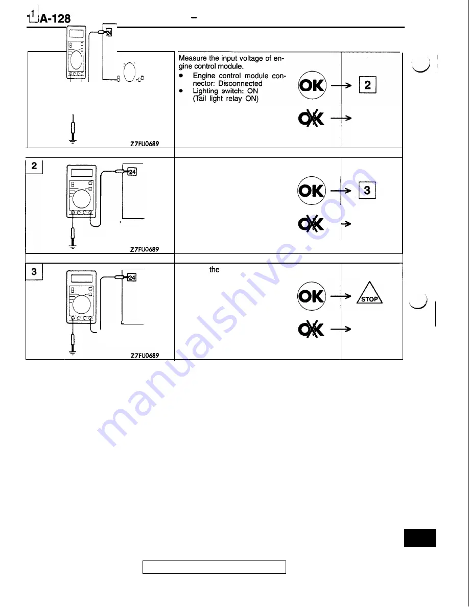 Mitsubishi 1992 3000GT Service Manual Download Page 232