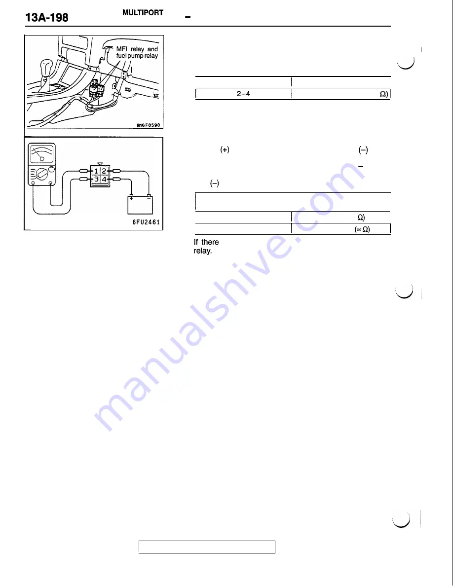 Mitsubishi 1992 3000GT Service Manual Download Page 302