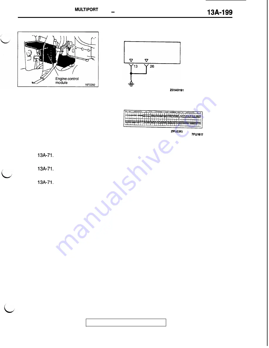 Mitsubishi 1992 3000GT Service Manual Download Page 303