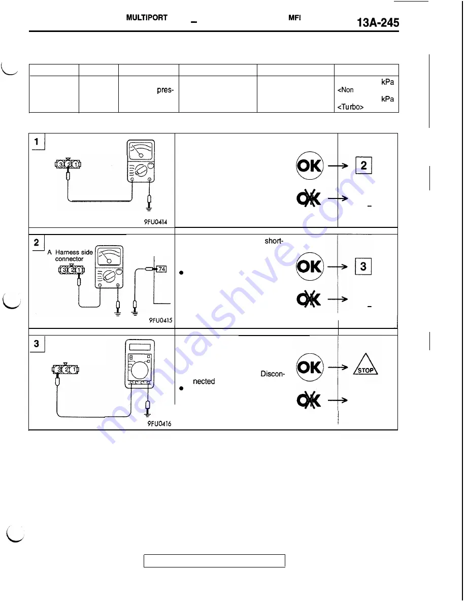 Mitsubishi 1992 3000GT Service Manual Download Page 349