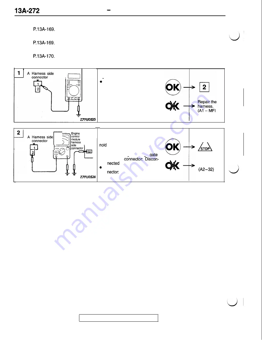 Mitsubishi 1992 3000GT Service Manual Download Page 376