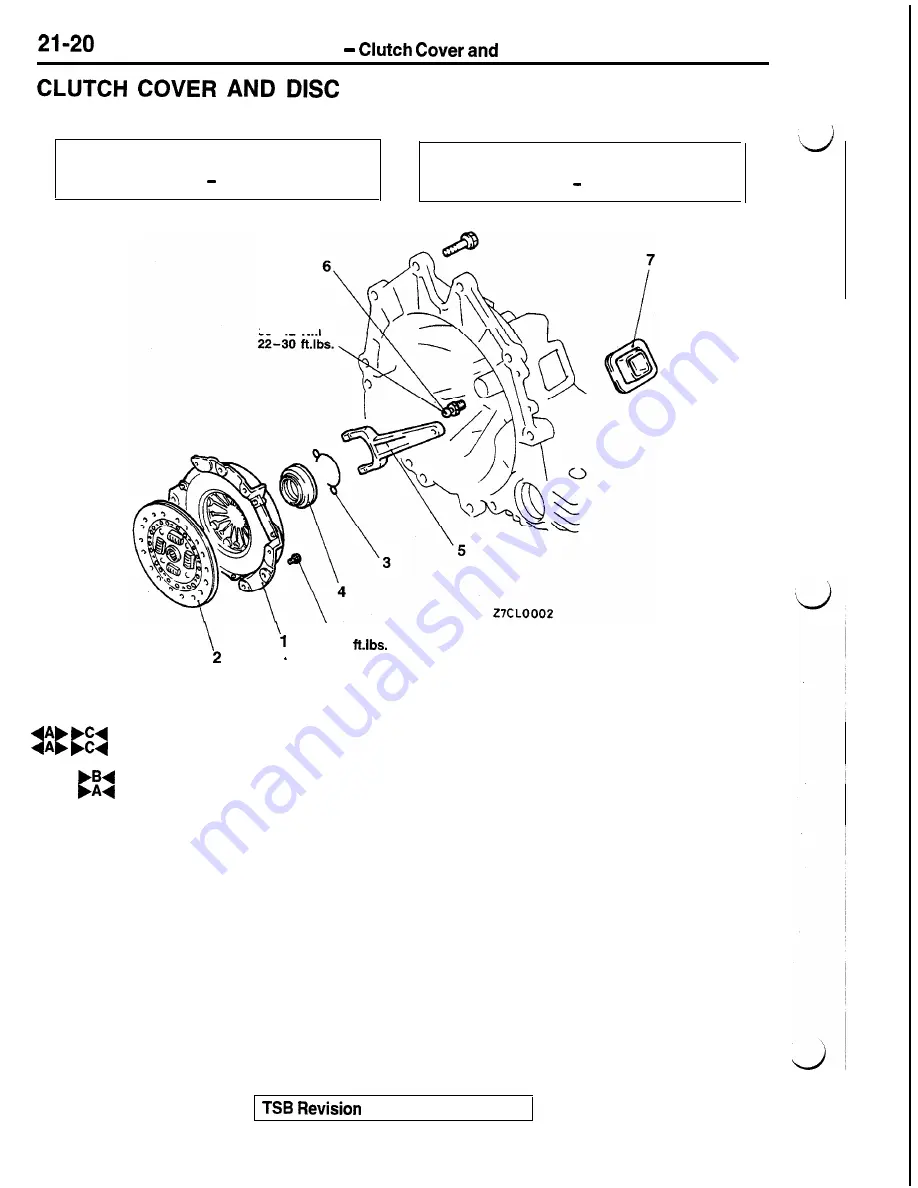 Mitsubishi 1992 3000GT Service Manual Download Page 552