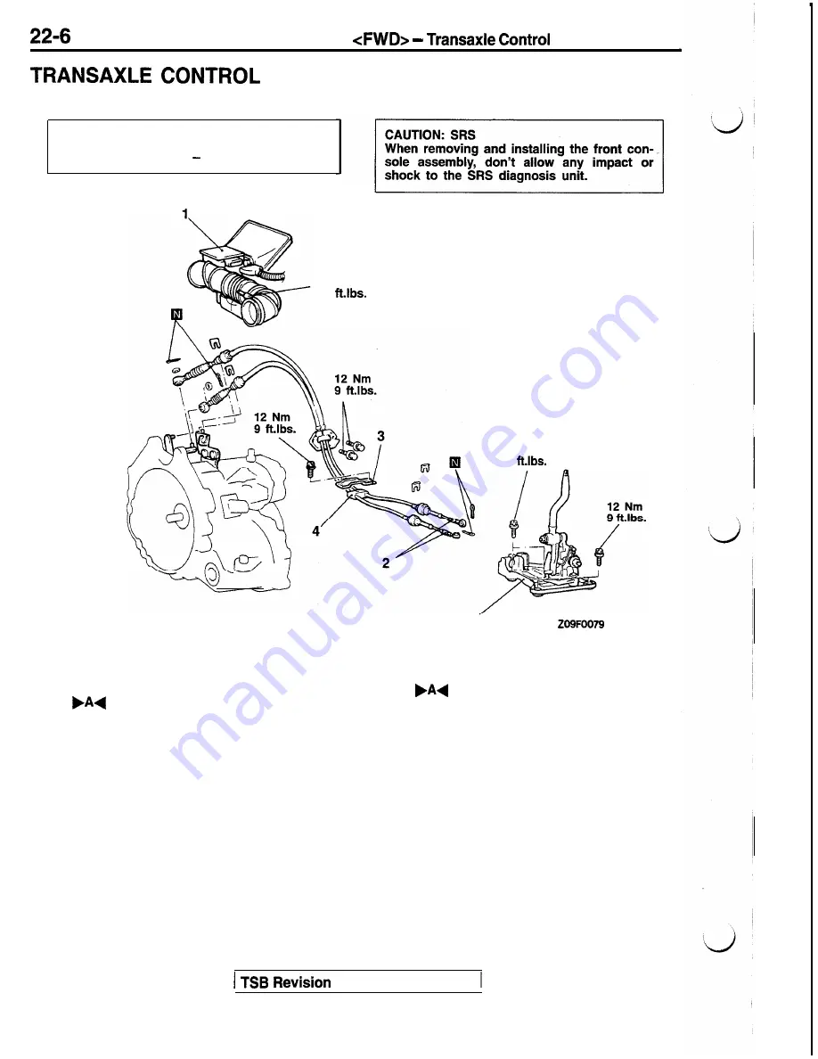 Mitsubishi 1992 3000GT Service Manual Download Page 562