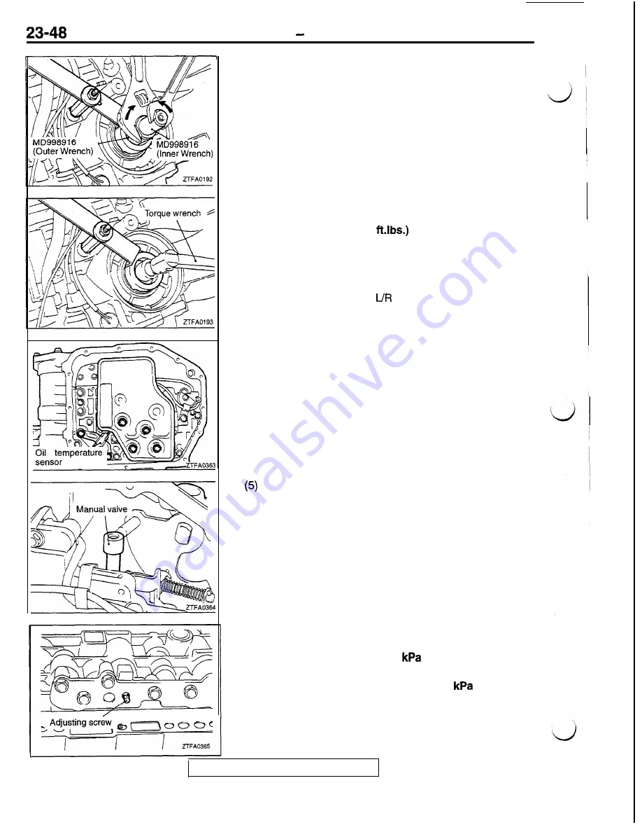 Mitsubishi 1992 3000GT Service Manual Download Page 638