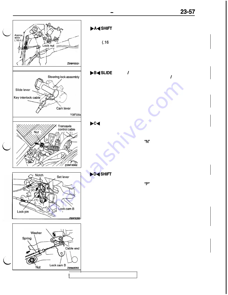 Mitsubishi 1992 3000GT Service Manual Download Page 647