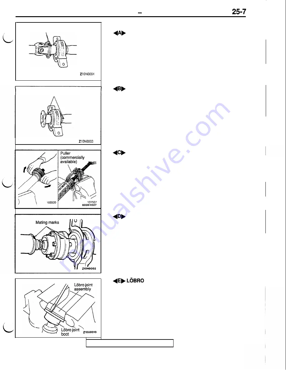 Mitsubishi 1992 3000GT Service Manual Download Page 663