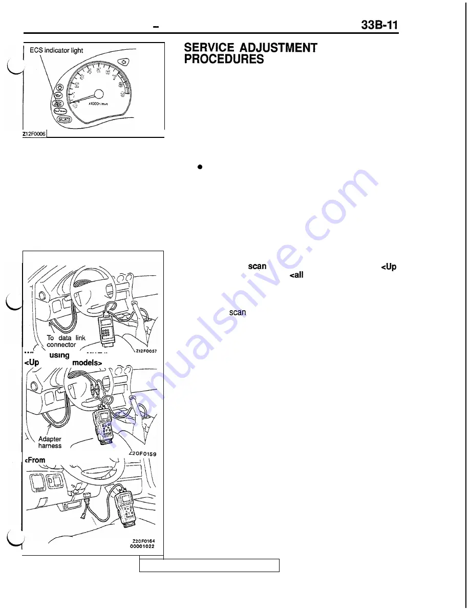 Mitsubishi 1992 3000GT Service Manual Download Page 777