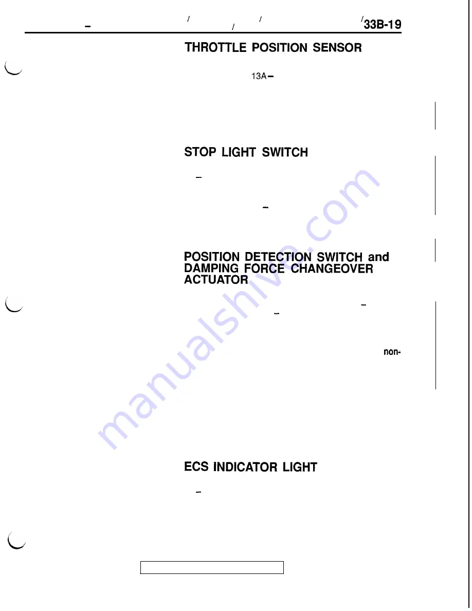 Mitsubishi 1992 3000GT Service Manual Download Page 785