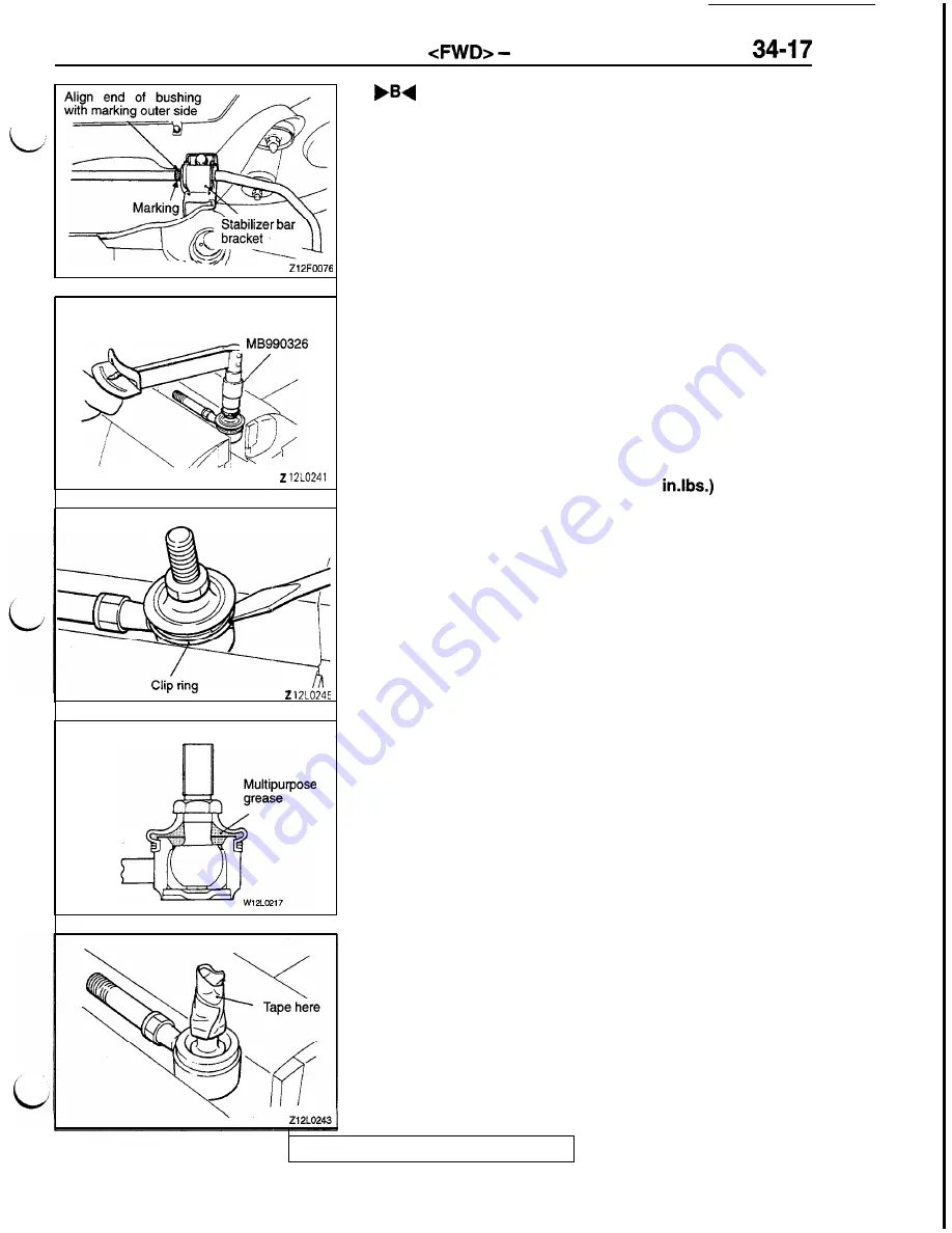 Mitsubishi 1992 3000GT Service Manual Download Page 803