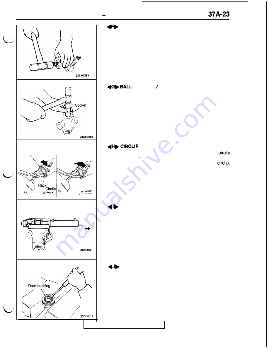 Mitsubishi 1992 3000GT Service Manual Download Page 983