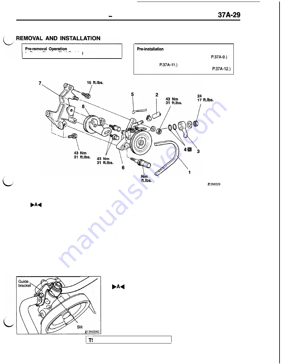 Mitsubishi 1992 3000GT Service Manual Download Page 989