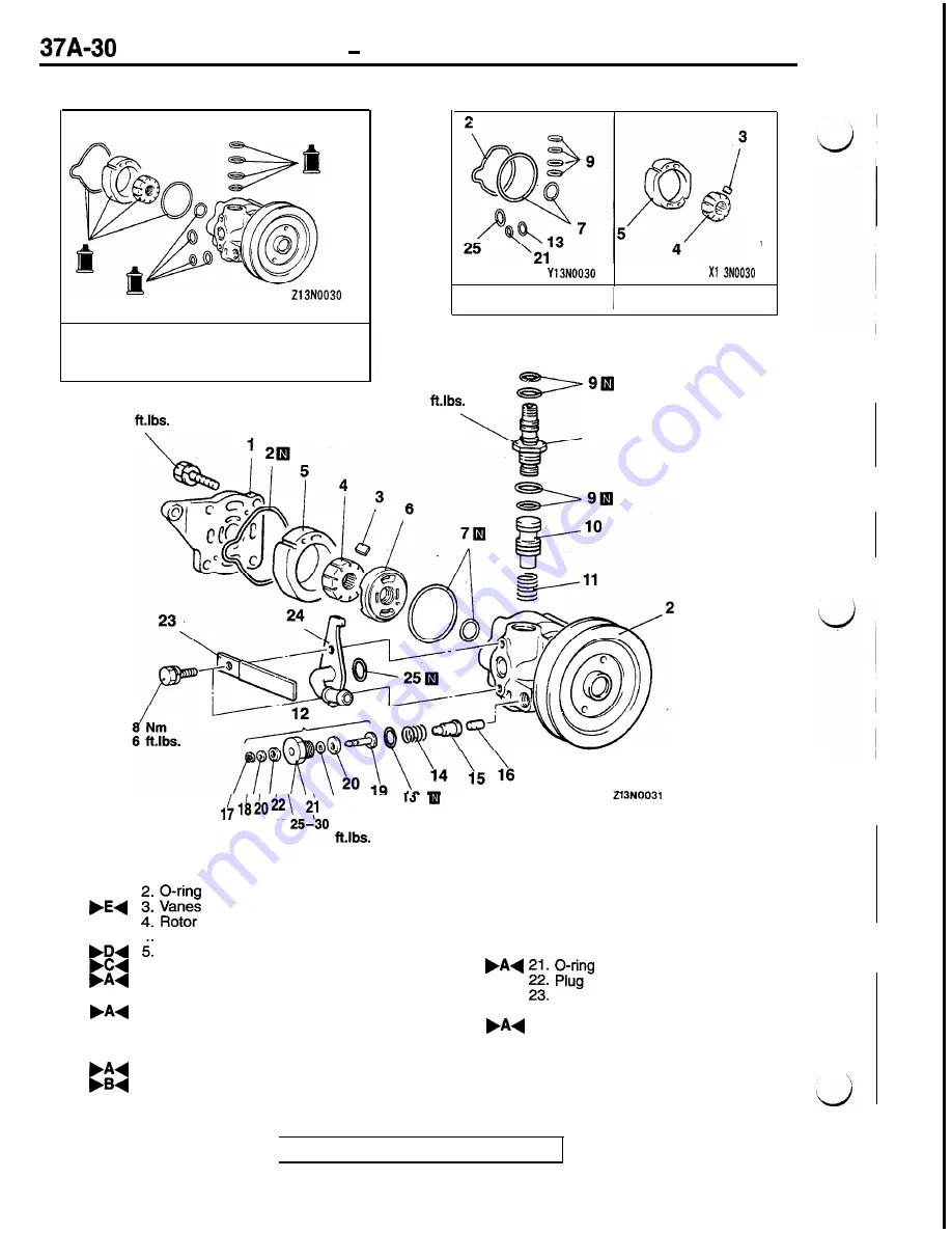 Mitsubishi 1992 3000GT Скачать руководство пользователя страница 990