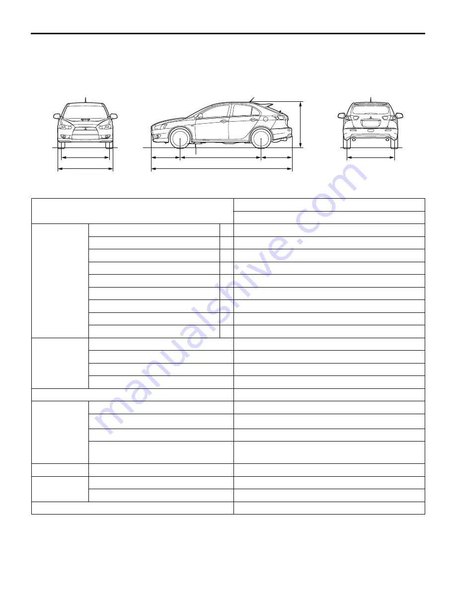 Mitsubishi 2009 Lancer RalliArt Service Manual Download Page 19