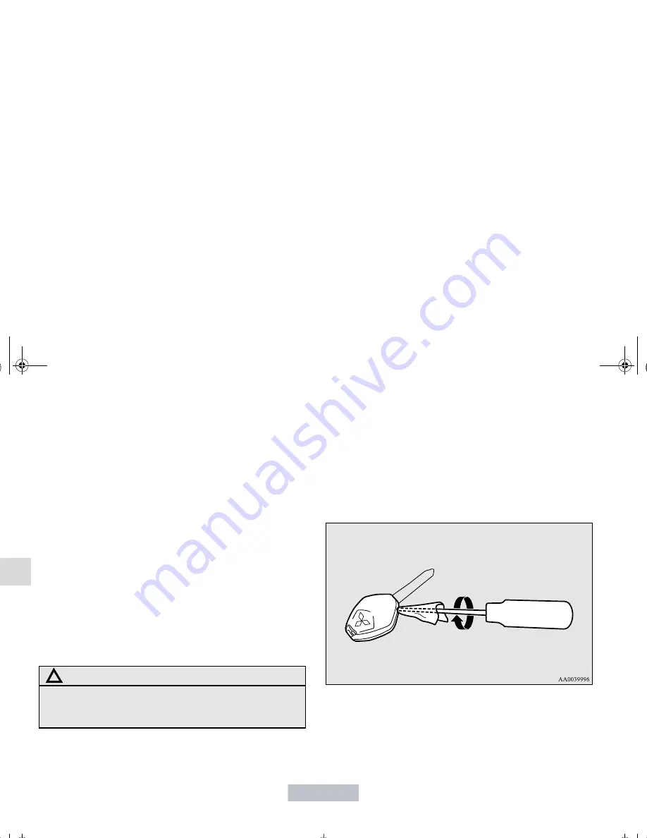 Mitsubishi 2013 Outlander Service Manual Download Page 109